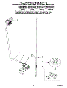 06 - Fill And Overfill Parts parts for Maytag Dishwasher MDB8951BWQ44 from AppliancePartsPros.com