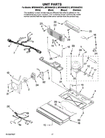 10 - Unit Parts parts for Maytag Refrigerator MFI2568AES13 from AppliancePartsPros.com