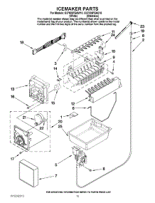 08 - Icemaker Parts parts for Maytag Refrigerator G37026FEAS10 from AppliancePartsPros.com