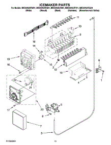 12 - Icemaker Parts, Optional Parts (Not Included) parts for Maytag Refrigerator MSD2254VEY01 from AppliancePartsPros.com