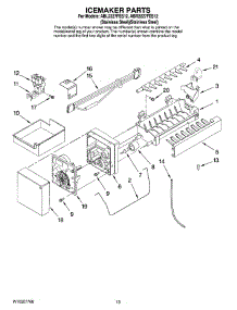 08 - Icemaker Parts, Optional Parts (Not Included) parts for Maytag Refrigerator ABL2227FES12 from AppliancePartsPros.com