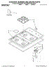 01 - Cooktop, Burner And Grate Parts