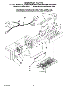 05 - Icemaker Parts parts for Maytag Refrigerator MFI2569VEQ10 from AppliancePartsPros.com