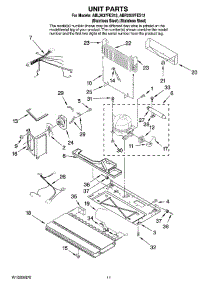 06 - Unit Parts parts for Maytag Refrigerator ABR2037FES12 from AppliancePartsPros.com