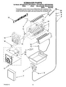 08 - Icemaker Parts parts for Maytag Refrigerator MFF2258VEA10 from AppliancePartsPros.com