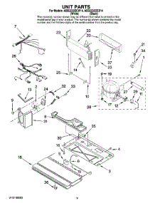 05 - Unit Parts parts for Maytag Refrigerator ABD2233DEW14 from AppliancePartsPros.com