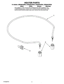 05 - Heater Parts parts for Maytag Dishwasher ADB2500AWS40 from AppliancePartsPros.com