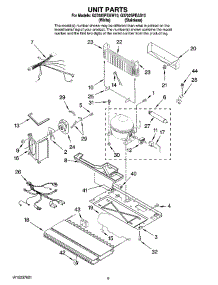 05 - Unit Parts parts for Maytag Refrigerator G37025PEAS10 from AppliancePartsPros.com