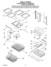 07 - Shelf Parts, Optional Parts (Not Included) parts for Maytag Refrigerator GB2026LEKS13 from AppliancePartsPros.com