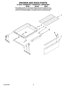 06 - Drawer And Rack Parts, Optional Parts (Not Included) parts for Maytag Range MGRH865QDB11 from AppliancePartsPros.com