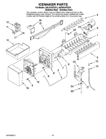 08 - Icemaker Parts, Optional Parts (Not Included) parts for Maytag Refrigerator ABR2533FES12 from AppliancePartsPros.com