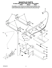 04 - Manifold Parts parts for Maytag Range MGRL752BDB14 from AppliancePartsPros.com
