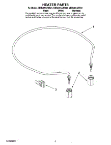 05 - Heater Parts parts for Maytag Dishwasher MDB4651AWB41 from AppliancePartsPros.com