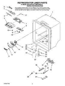 02 - Refrigerator Liner Parts parts for Maytag Refrigerator ABL2233FES12 from AppliancePartsPros.com