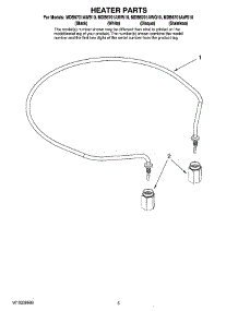 05 - Heater Parts parts for Maytag Dishwasher MDB6701AWQ10 from AppliancePartsPros.com