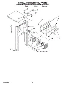 05 - Panel And Control Parts parts for Maytag Compactor MTUC7000AWS0 from AppliancePartsPros.com
