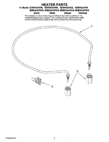 05 - Heater Parts parts for Maytag Dishwasher MDBH945AWQ0 from AppliancePartsPros.com