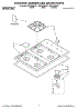 01 - Cooktop, Burner And Grate Parts