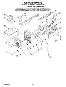 08 - Icemaker Parts, Optional Parts (Not Included) parts for Maytag Refrigerator ABR1922FES12 from AppliancePartsPros.com