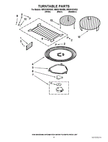 05 - Turntable Parts parts for Maytag Microwave MMV6180WW0 from AppliancePartsPros.com