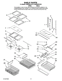 07 - Shelf Parts, Optional Parts (Not Included) parts for Maytag Refrigerator GB2026PEKB12 from AppliancePartsPros.com