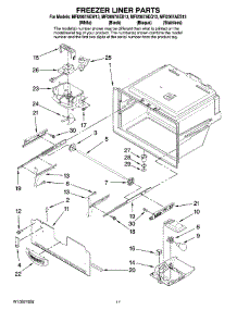06 - Freezer Liner Parts parts for Maytag Refrigerator MFI2067AEB13 from AppliancePartsPros.com