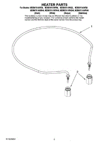 05 - Heater Parts parts for Maytag Dishwasher MDB6701AWB0 from AppliancePartsPros.com