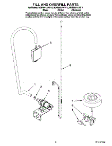 06 - Fill And Overfill Parts parts for Maytag Dishwasher MDB8601AWW10 from AppliancePartsPros.com