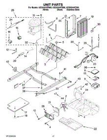 11 - Unit Parts parts for Maytag Refrigerator ASD2524VEB01 from AppliancePartsPros.com