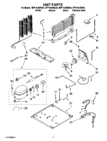 04 - Unit Parts parts for Maytag Refrigerator MTF1842EEQ00 from AppliancePartsPros.com