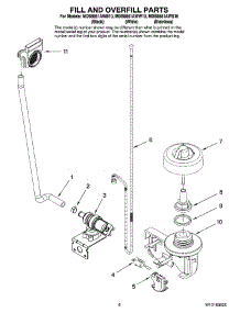 06 - Fill And Overfill Parts parts for Maytag Dishwasher MDB8851AWW10 from AppliancePartsPros.com