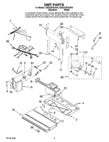 06 - Unit Parts parts for Maytag Refrigerator GB5525PEAS10 from AppliancePartsPros.com