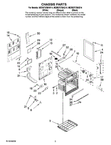 03 - Chassis Parts parts for Maytag Range MER6757BAQ14 from AppliancePartsPros.com