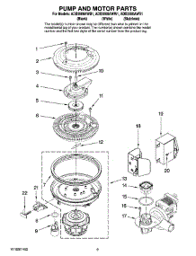 08 - Pump And Motor Parts parts for Maytag Dishwasher ADB3500AWB1 from AppliancePartsPros.com