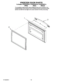 08 - Freezer Door Parts, Optional Parts parts for Maytag Refrigerator AFD2535DEQ14 from AppliancePartsPros.com