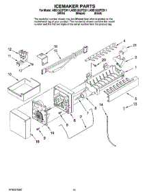 08 - Icemaker Parts, Optional Parts (Not Included) parts for Maytag Refrigerator ABB1922FEW11 from AppliancePartsPros.com