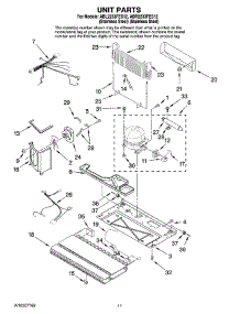 06 - Unit Parts parts for Maytag Refrigerator ABR2233FES12 from AppliancePartsPros.com