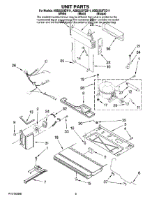 06 - Unit Parts parts for Maytag Refrigerator ABB2222FEQ11 from AppliancePartsPros.com