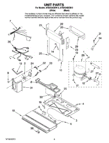 06 - Unit Parts parts for Maytag Refrigerator AFB2534DEW13 from AppliancePartsPros.com