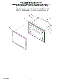 08 - Freezer Door Parts, Optional Parts (Not Included) parts for Maytag Refrigerator MFD2562VEB10 from AppliancePartsPros.com