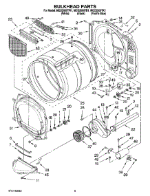 03 - Bulkhead Parts parts for Maytag Dryer MGDZ600TK1 from AppliancePartsPros.com