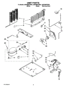 05 - Unit Parts parts for Maytag Refrigerator A9RXNMFWW01 from AppliancePartsPros.com
