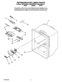 02 - Refrigerator Liner Parts parts for Maytag Refrigerator ABB1922FEQ11 from AppliancePartsPros.com