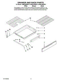 06 - Drawer And Rack Parts, Optional Parts (Not Included) parts for Maytag Range AGR5725RDQ13 from AppliancePartsPros.com
