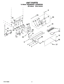 04 - Unit Parts parts for Maytag Wine Cooler JUB248RBRB00 from AppliancePartsPros.com
