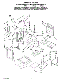 03 - Chassis Parts parts for Maytag Range MERH865RAW15 from AppliancePartsPros.com