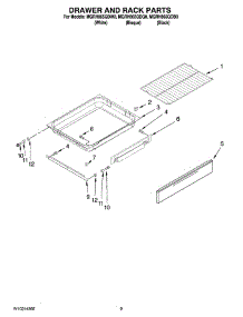 06 - Drawer And Rack Parts, Optional Parts (Not Included) parts for Maytag Range MGRH865QDQ0 from AppliancePartsPros.com