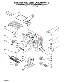 03 - Interior And Ventilation Parts parts for Maytag Microwave MMV5165BAW15 from AppliancePartsPros.com