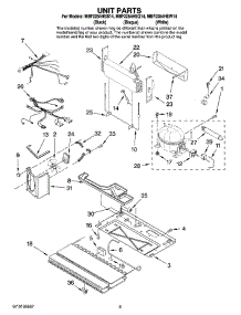 06 - Unit Parts parts for Maytag Refrigerator MBF2254HEQ14 from AppliancePartsPros.com