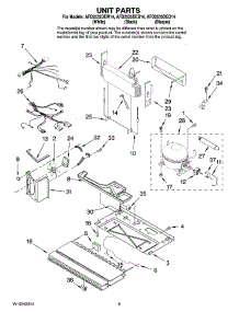 05 - Unit Parts parts for Maytag Refrigerator AFD2535DEB14 from AppliancePartsPros.com